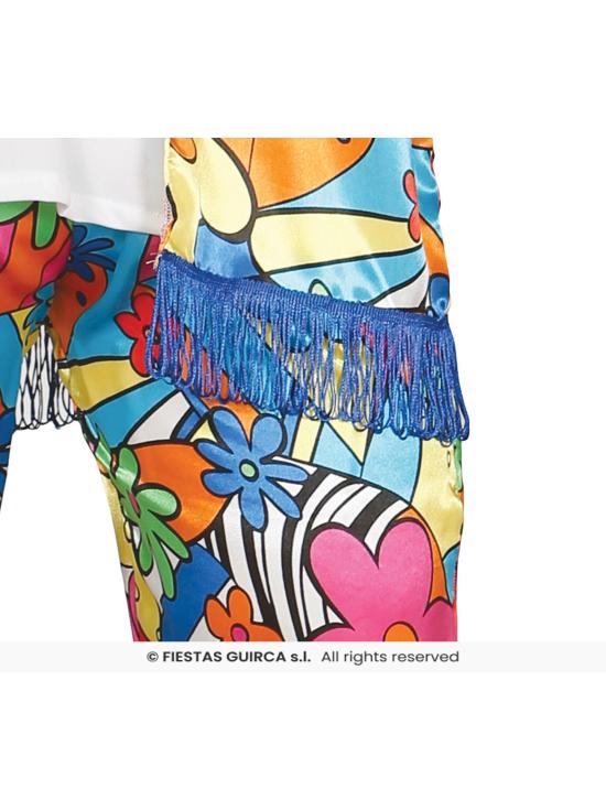 Disfraz Hippie Colgao Peta Feta para Adulto