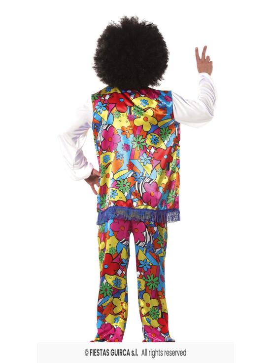 Disfraz Hippie Colgao Peta Feta para Adulto