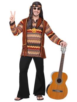 Disfraz Hippie Comuna para adulto