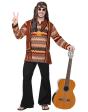 Disfraz Hippie Comuna para adulto