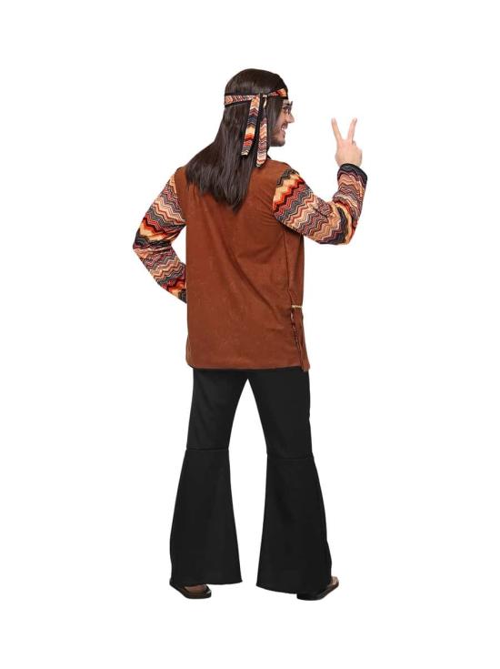 Disfraz Hippie Comuna para adulto