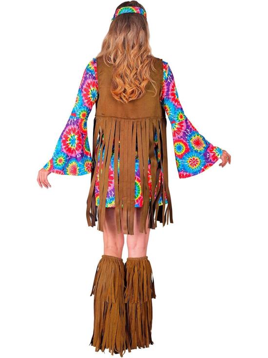 Disfraz Hippie Divertida para mujer