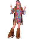 Disfraz Hippie Divertida para mujer