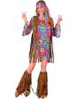 Disfraz Hippie Divertida para mujer