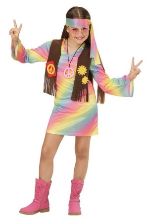 Disfraz Hippie Guay del Paraguay .