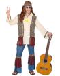 Disfraz Hippie Jefe Comuna talla  Adulto