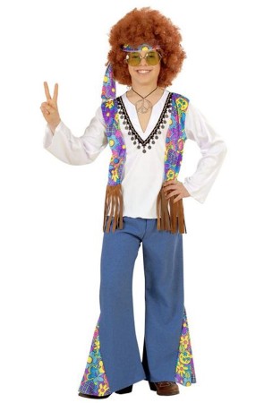 Disfraz Hippie Love niño