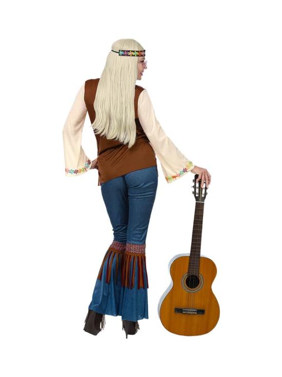 Disfraz Hippie Mega Fiesta  adulta.