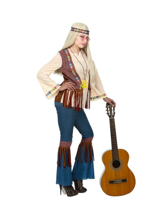 Disfraz Hippie Mega Fiesta  adulta.