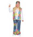 Disfraz Hippie Niña Feliz.