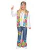 Disfraz Hippie Niña Feliz.