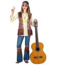 Disfraz Hippie Paz y Amor para niña