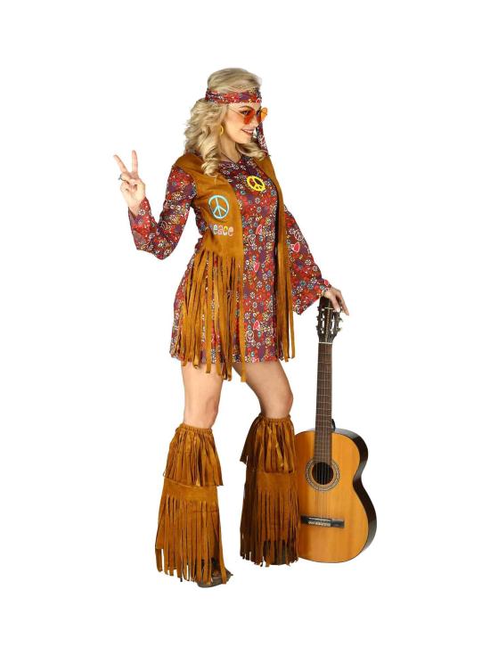 Disfraz Hippie Psicodelica  adulta SIN CINTA
