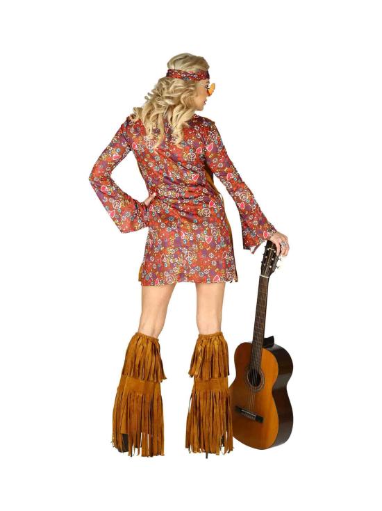 Disfraz Hippie Psicodelica  adulta SIN CINTA