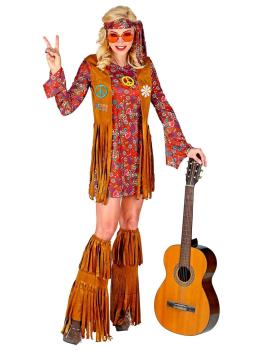 Disfraz Hippie Psicodelica  adulta SIN CINTA