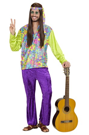 Disfraz Hippie Tio Fumeta para Adulto