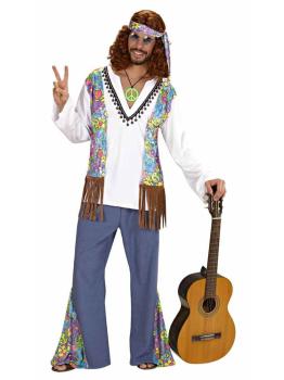 Disfraz Hippie Viva la Paz para adultos