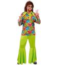Disfraz adulto Hippie Flower Power