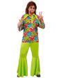 Disfraz adulto Hippie Flower Power