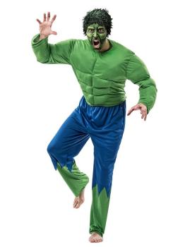 Disfraz Hulk Económico adulto