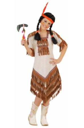 Disfraz India Tribu Montañas  niña