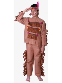 Disfraz infantil Indio Talla 5-7 años .