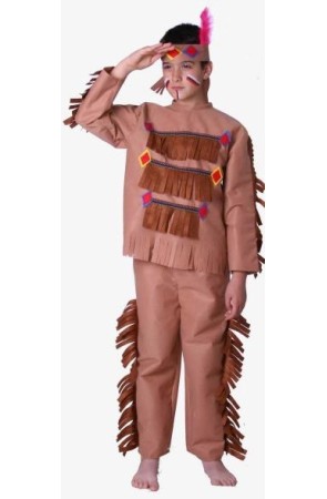Disfraz infantil Indio Talla 5-7 años .