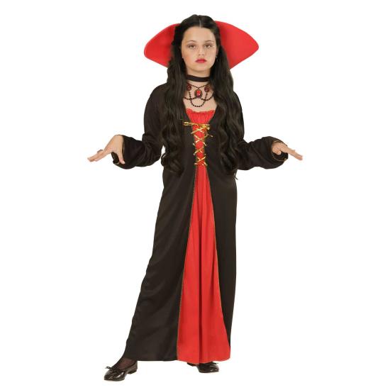 Disfraz Vampira Victoriana.niña