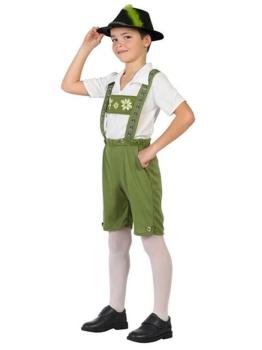 Disfraz infantil Alemán Tirolés de niño.