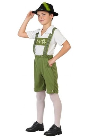 Disfraz infantil Alemán Tirolés de niño.
