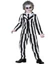 Disfraz infantil Beetlejuice / “Sleazy Ghost” (chaqueta, pantalón y corbata)