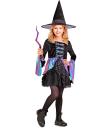 Disfraz Infantil BRUJA LUJO – Vestido con Brillos + Sombrero