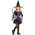 Disfraz Infantil BRUJA LUJO – Vestido con Brillos + Sombrero