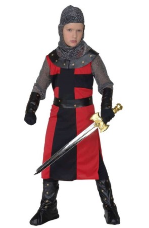 Disfraz infantil Caballero Medieval Red.
