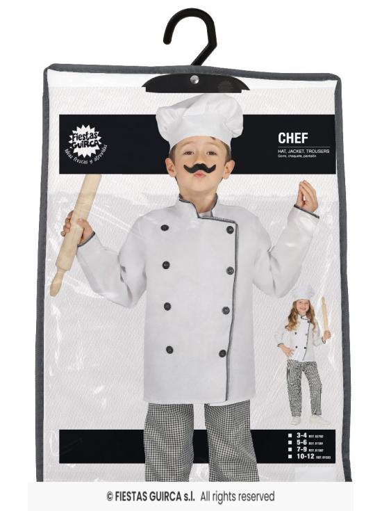 Disfraz infantil Cocinero Master.