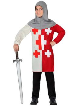 Disfraz infantil Cruzado Medieval