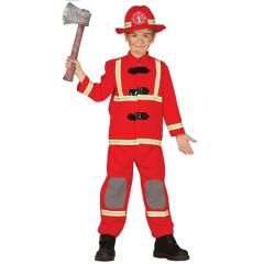 Disfraz  Bombero Fuegos Talla Infantil