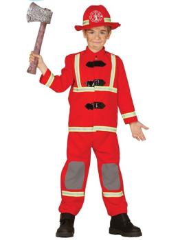 Disfraz  Bombero Fuegos Talla Infantil