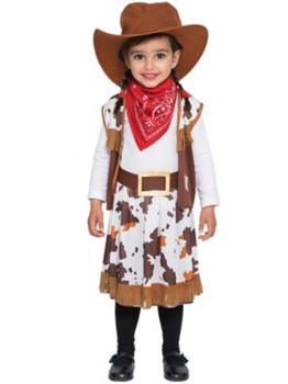 Disfraz infantil de Vaquera.