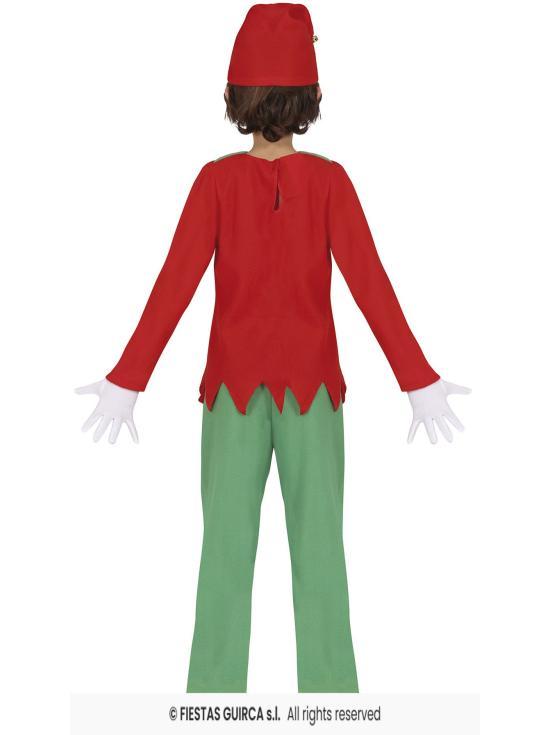 Disfraz infantil Elfo Papá Noel.