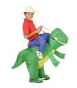 Disfraz infantil Explorador con Dinosaurio Hinchable