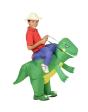 Disfraz infantil Explorador con Dinosaurio Hinchable