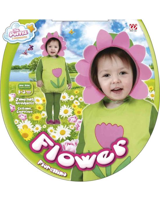 Disfraz infantil Flor Silvestre talla 1-3 años
