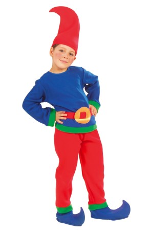 Disfraz infantil Gnomo Azul