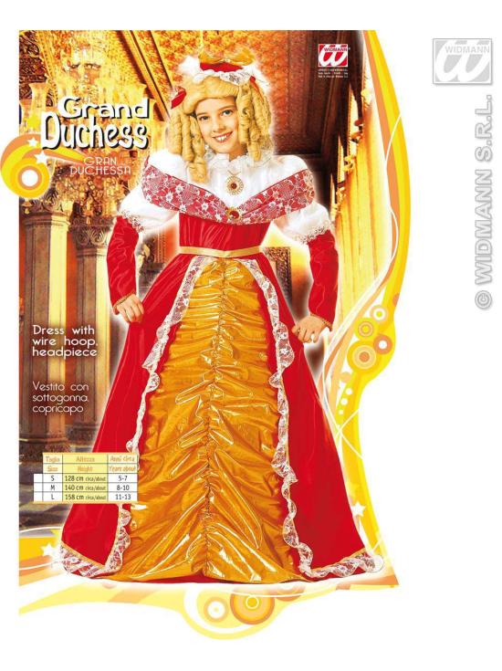 Disfraz infantil Gran Marquesa