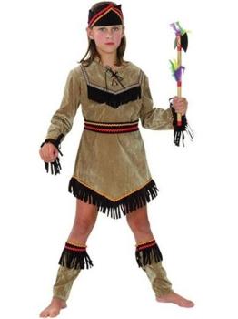 Disfraz infantil India Flecos.