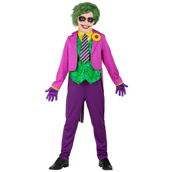 Disfraz infantil Joker – frac con camisa y chaleco, pantalones, corbata y guantes Disfraz infantil Joker – frac con camisa y chaleco, pantalones, corbata y guantes
