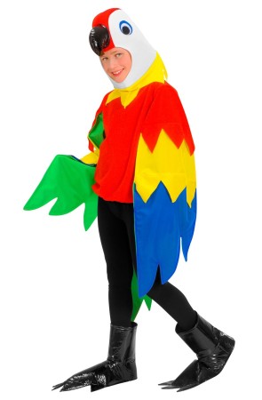 Disfraz de Loro en talla infantil