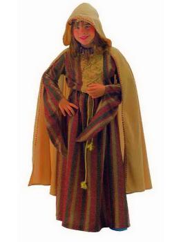 Disfraz infantil Medieval Capa niña.
