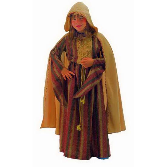Disfraz infantil Medieval Capa niña. Disfraz infantil Medieval Capa niña.